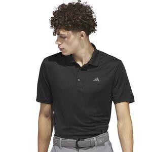 Adidas Drive Performance Golf Polo‎ Shirt Small Black New With Tags